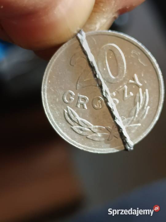 Sprzedam monetę 20 gr 1983 r lekka skrętka