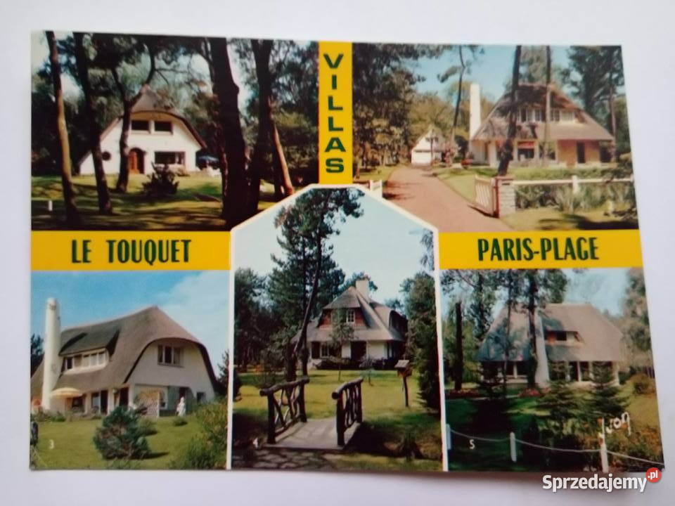 Pocztówka z Francji z lat 60tych NOWA Dąbrowa Górnicza