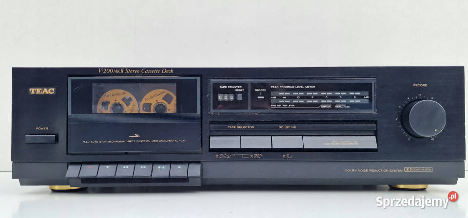 Cassette Deck magnetofon Teac TEAC V200MK2 V 200 Międzychód