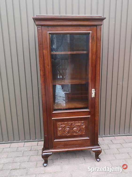 Biblioteka Słupek Witryna Stara Antyk Zgrabna wielkopolskie