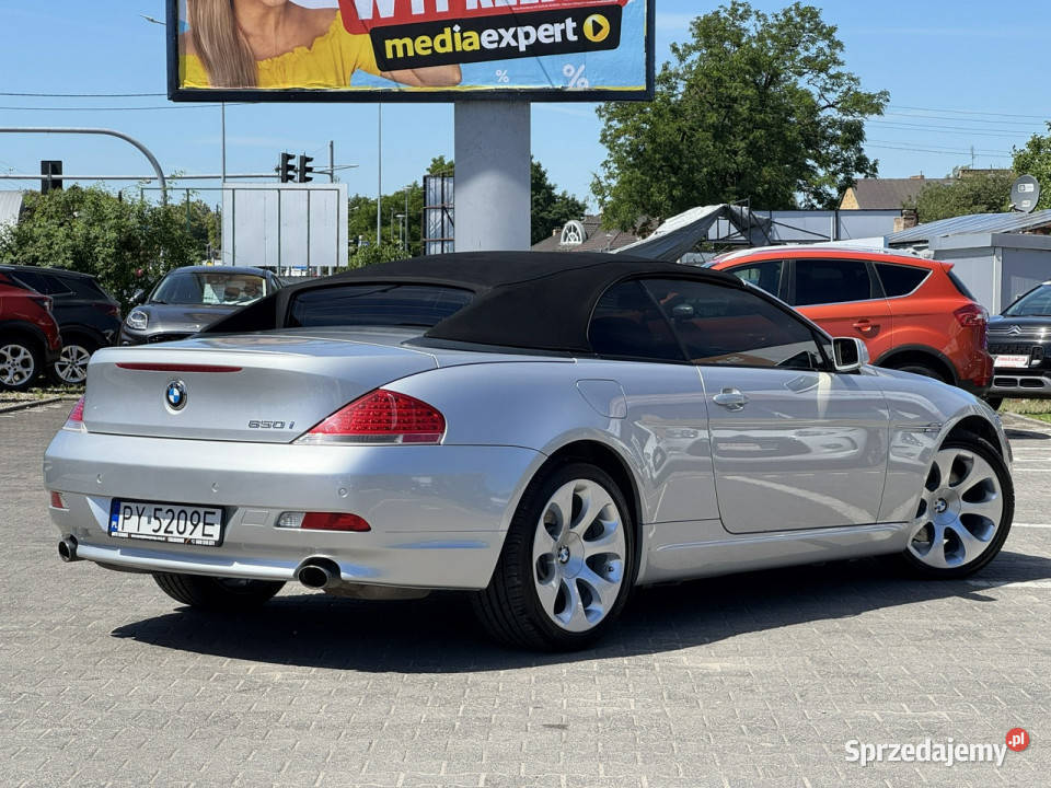 BMW 650 CABRIOZarejestrowany w PolscePiękny Stan Suchy Las