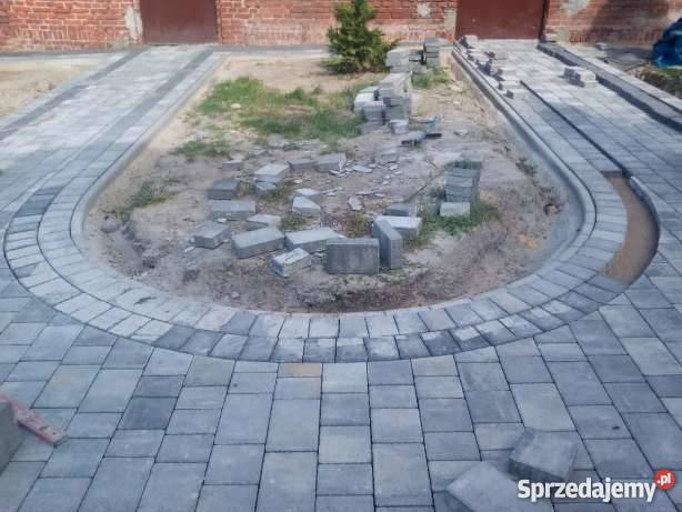 układanie kostki brukowej brukarstwo łódzkie Pabianice