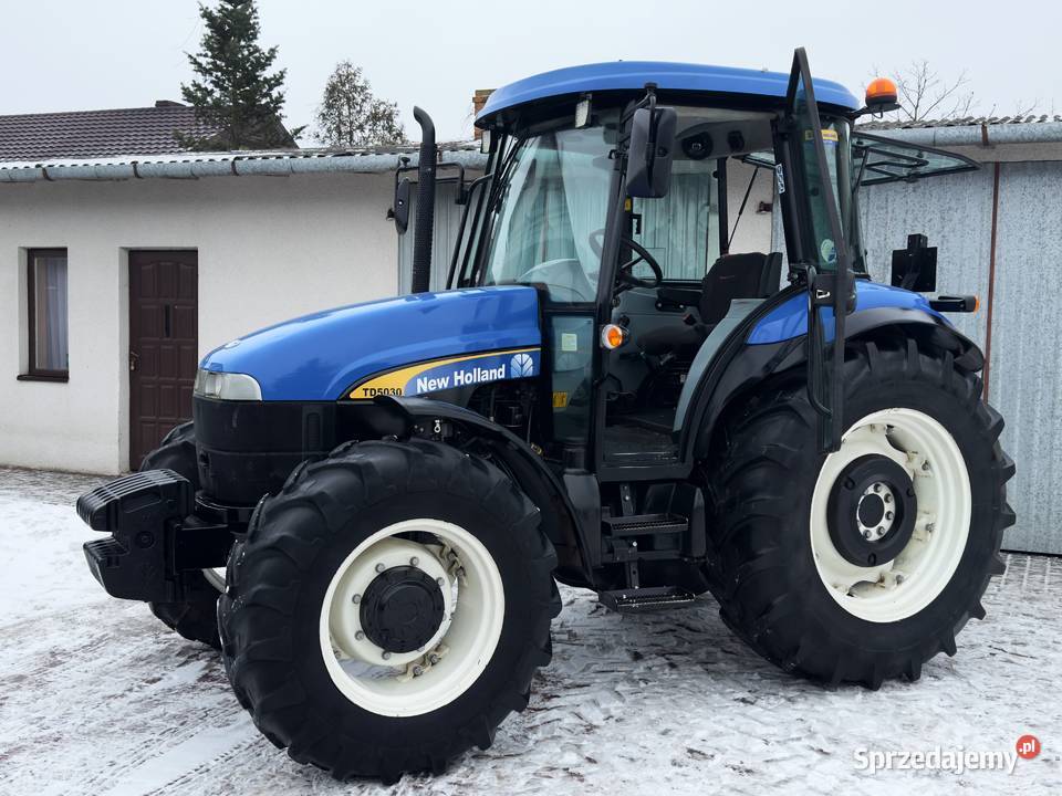 Ciągnik Holland TD5030 20101włPneumatykaTD80 WOM 540/1000 obr. Łowicz