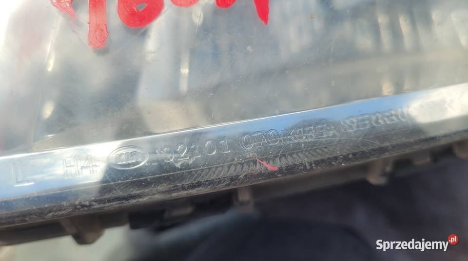 KIA PICANTO I LEWA LAMPA PRZÓD REFLEKTOR LEWY Lampy przednie Ruda Śląska