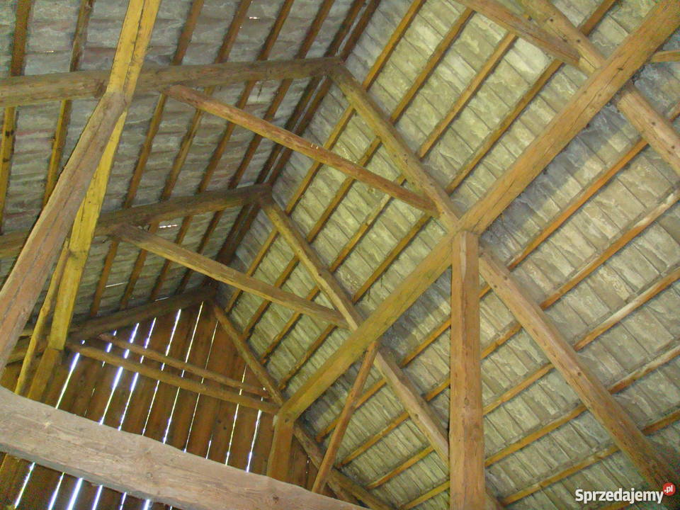 Stodoła z bali 50zł/m2 Uszew