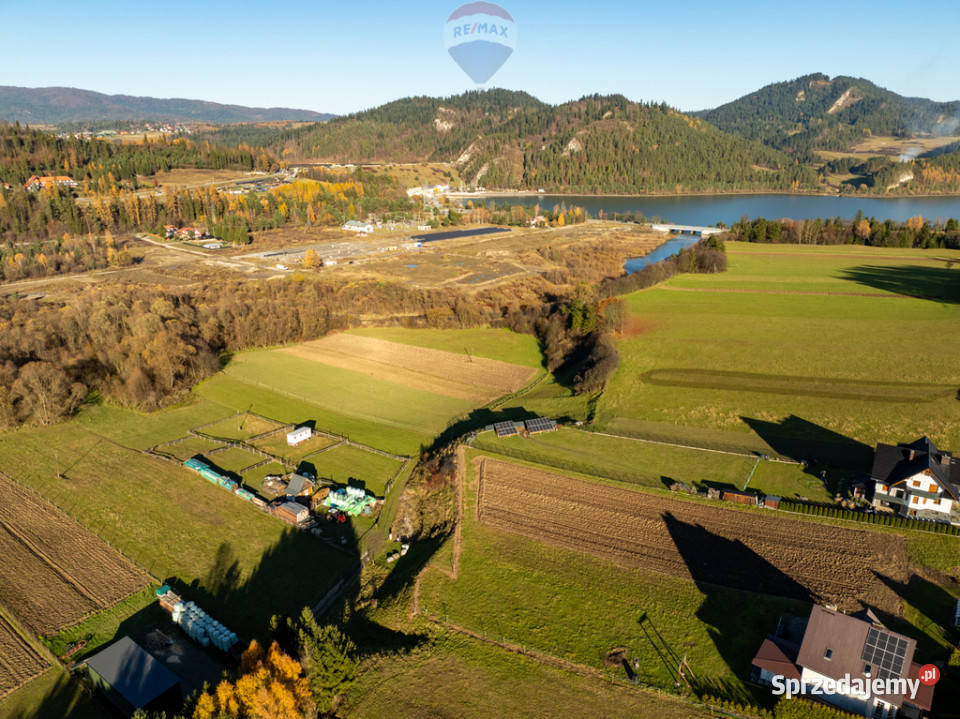 Dziaka budowlana z projektem w Niedzicy budowlana Niedzica