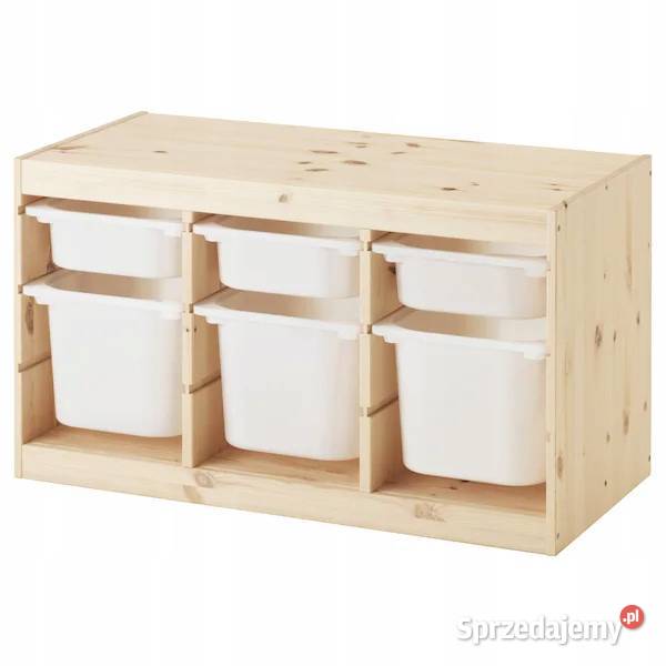 IKEA TROFAST Regał jasna sosna Katowice