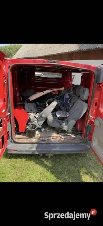 Renault trafic 2 karoseria z dokumentami Części montażowe Bydgoszcz