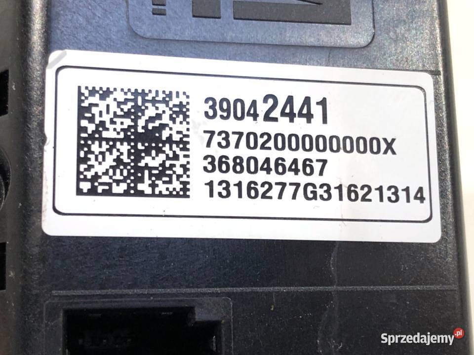 PANEL STEROWANIA NAWIEWU OPEL ASTRA K 39042441 osobowe