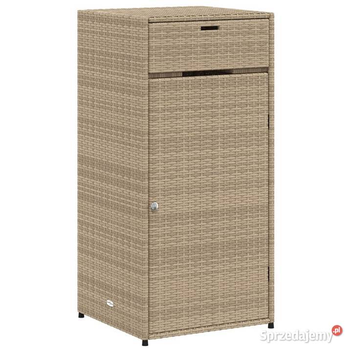 vidaXL Szafka ogrodowa beżowa 55x55x111 Warszawa