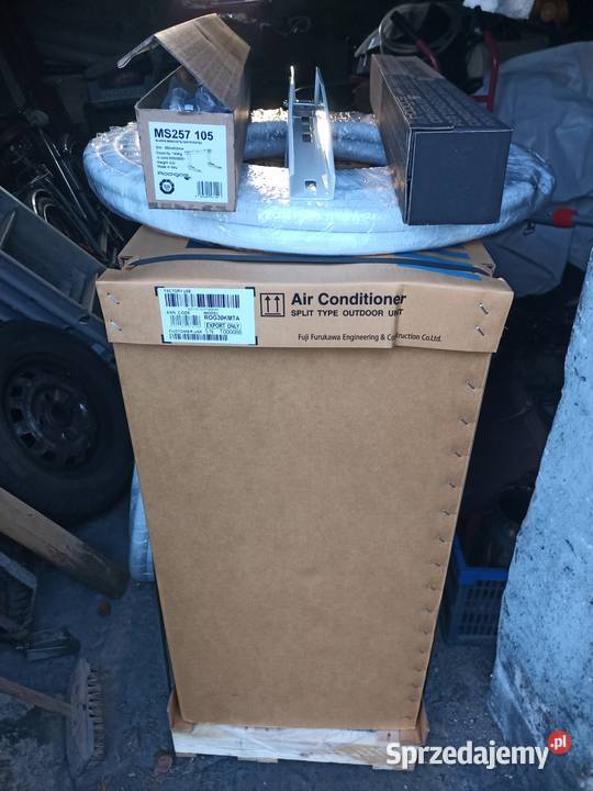 Klimatyzator fuji Inverter pompa ciepła 88KW pomorskie Lubichowo