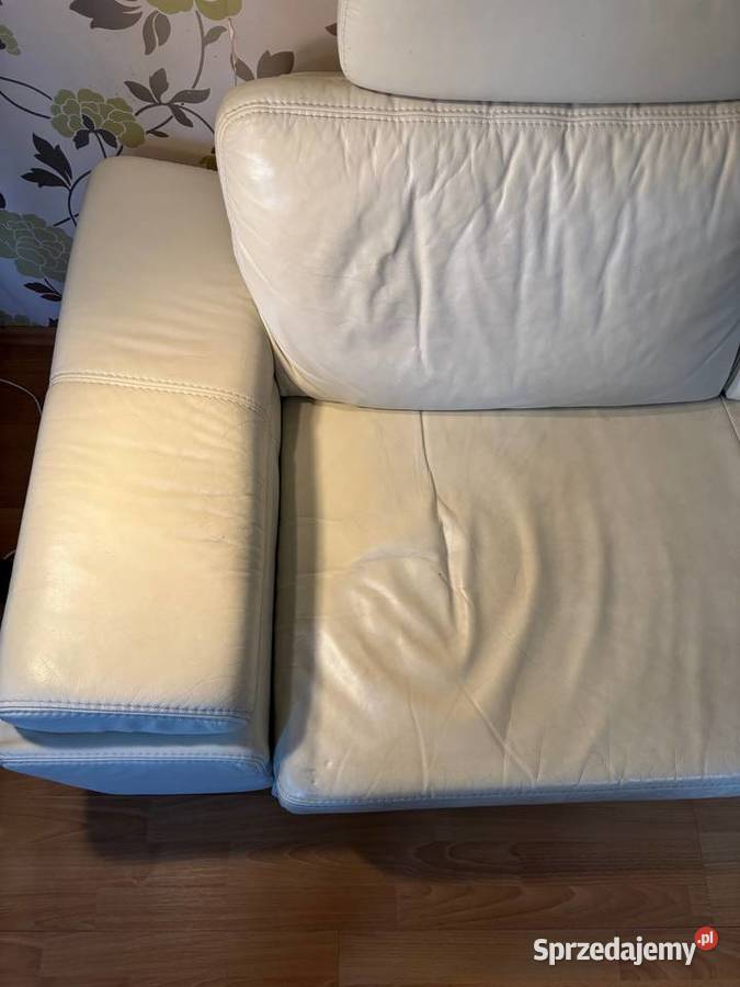 SOFA SKÓRZANA ROZKŁADANA Sofy i kanapy mazowieckie Warszawa