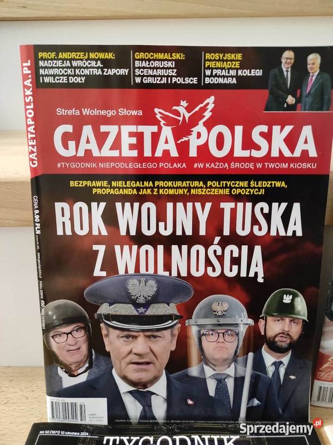 Gazeta Polska x2 i Tygodnik Solidarność x2 Płock sprzedam