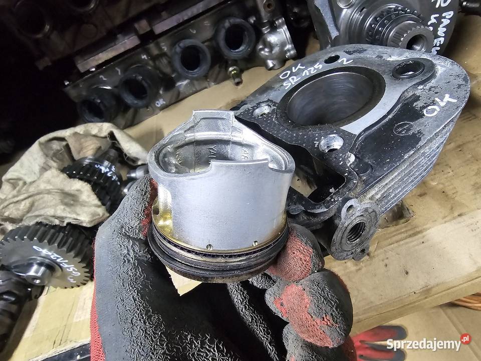 Yamaha sr125 cylinder tłok Sr 125 tuleja dolnośląskie Jelenia Góra sprzedam