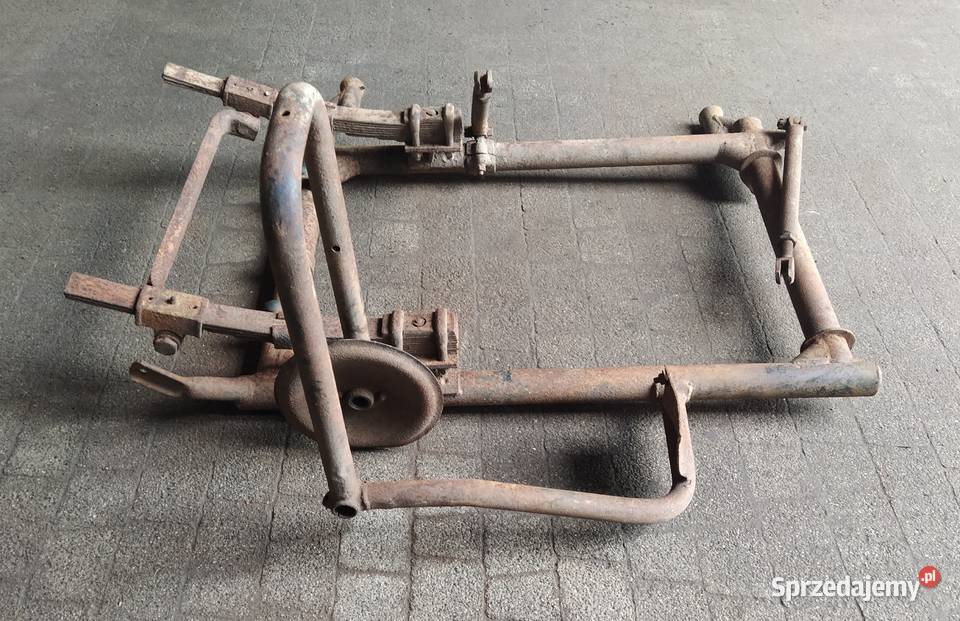 Rama kosza m72 na pałąku kosz m72 stary typ 1952 Kalisz