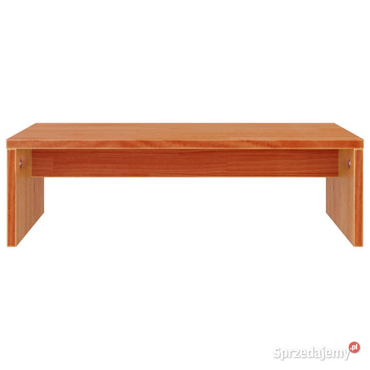 Podstawka na monitor woskowy brąz 50x27x15 lita sprzedam