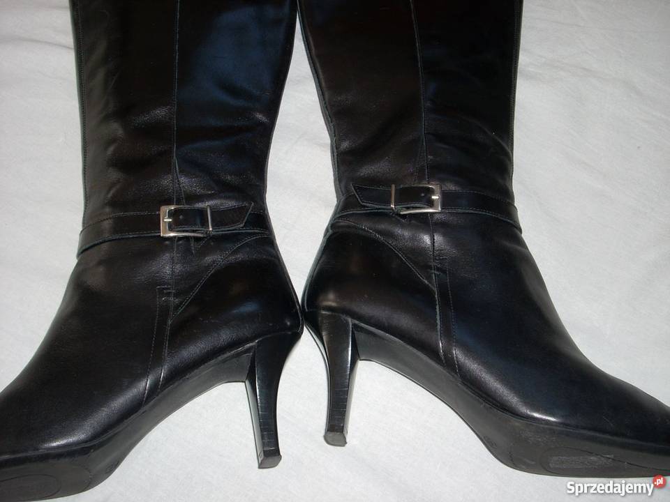 5TH AVENUE skóra kozaki skórzane j nowe 39 Nowy Sącz