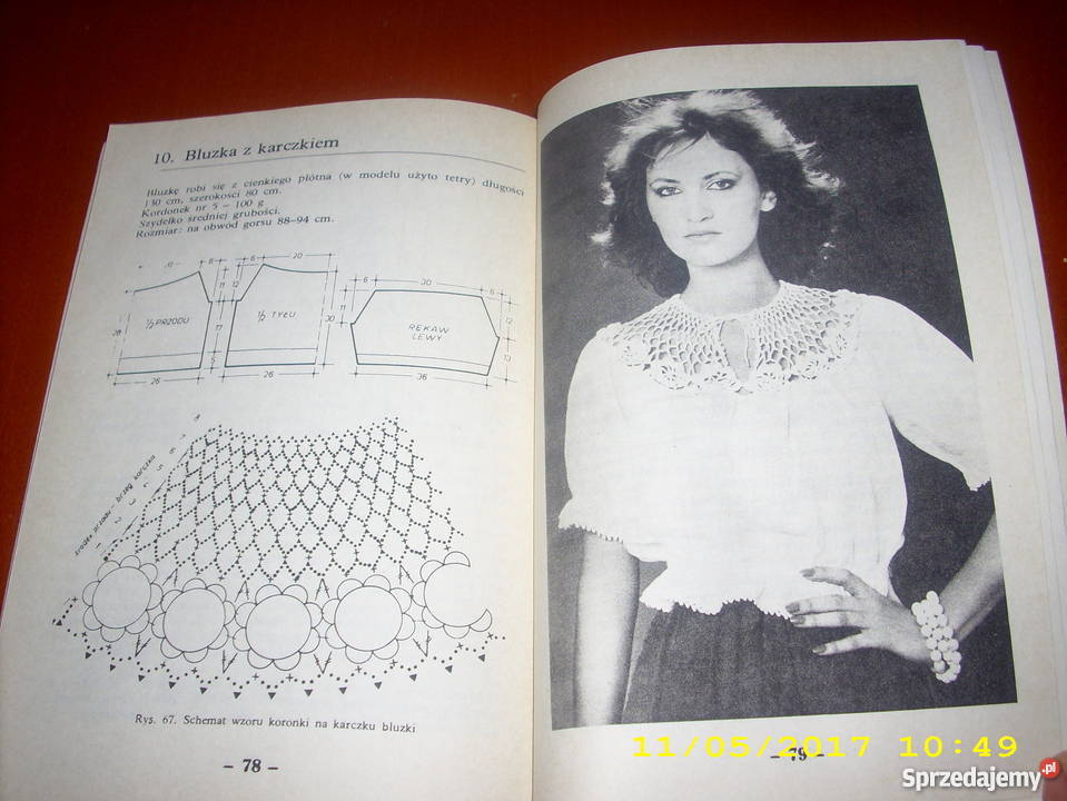 Wstawki i koronki szydełkowe Malinowska js rękodzieło, biżuteria, szycie Goleniów sprzedam