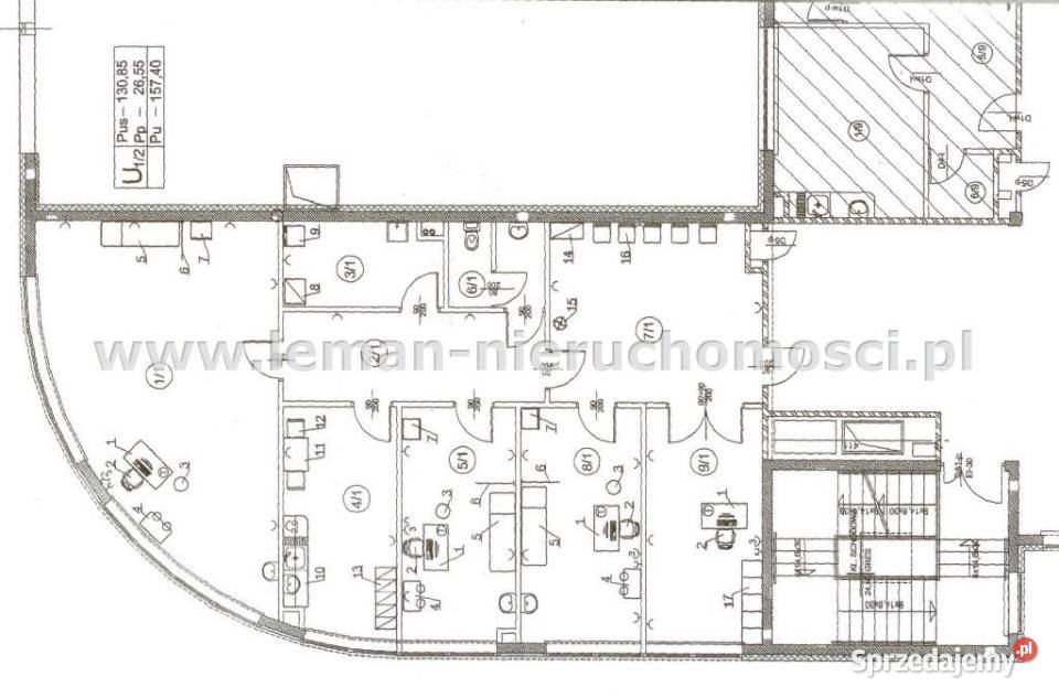 sprzedaży lokalu 157m2 Lublin 157m2 Sprzedaż
