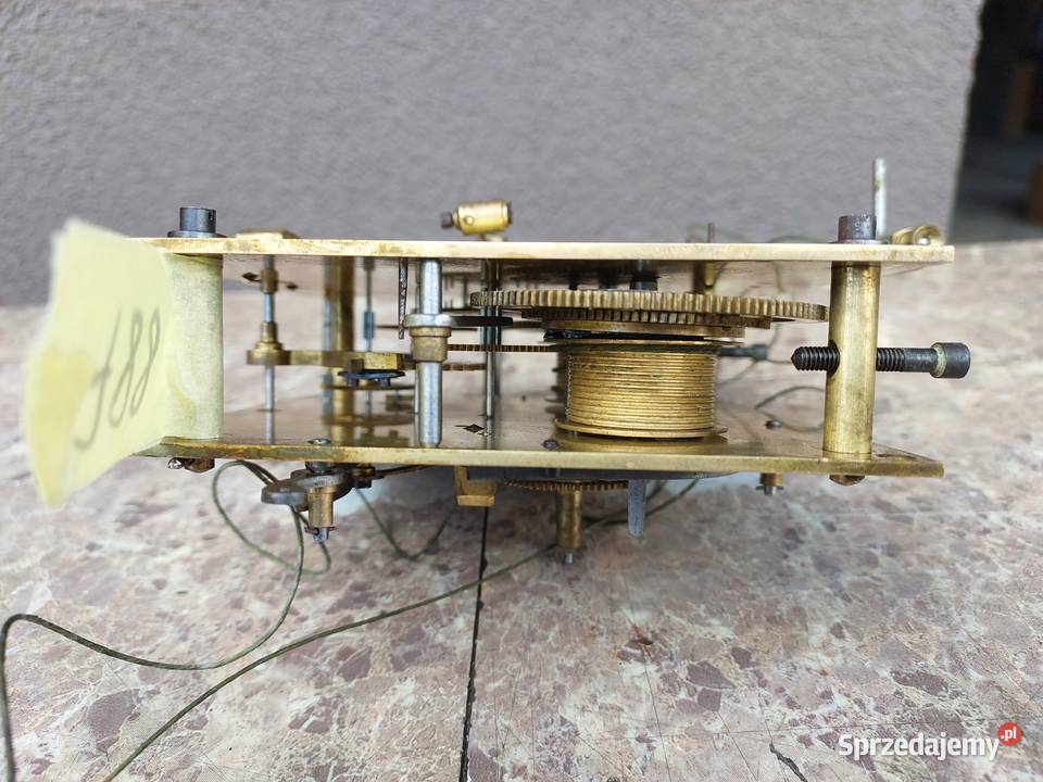 788 Mechanizm zegara linkowego żyłkowego Muller Tczew