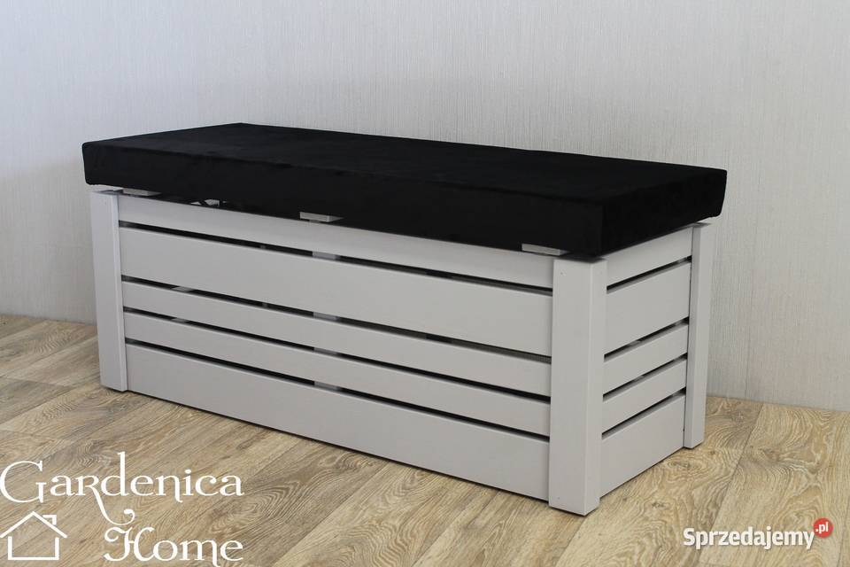 Pufa 100 skrzynia kufer schowek siedzisko ławka Fotele i pufy łódzkie