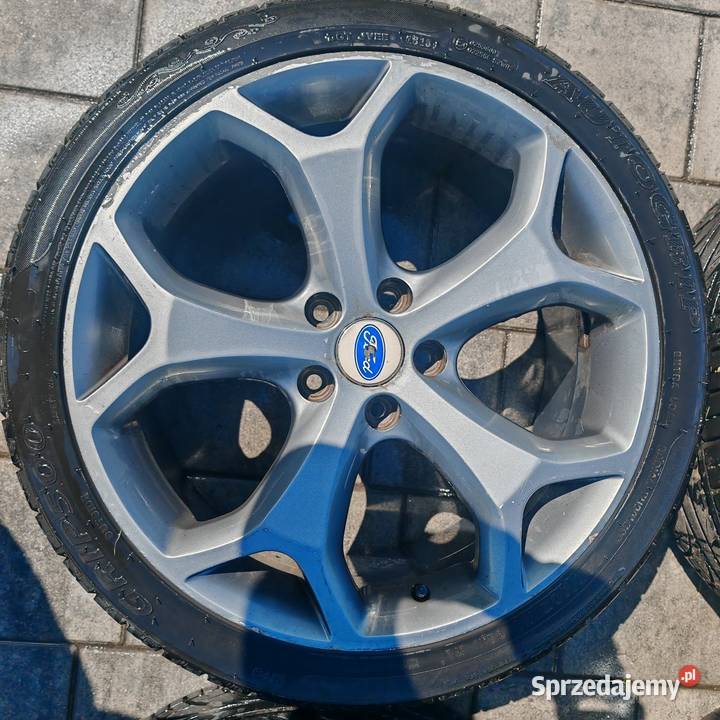 Cztery felgi z oponami R18 5x108 ET 45 Rzeczyca