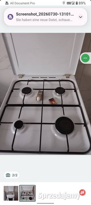Kuchenka gazowa indesit Sosnowiec sprzedam