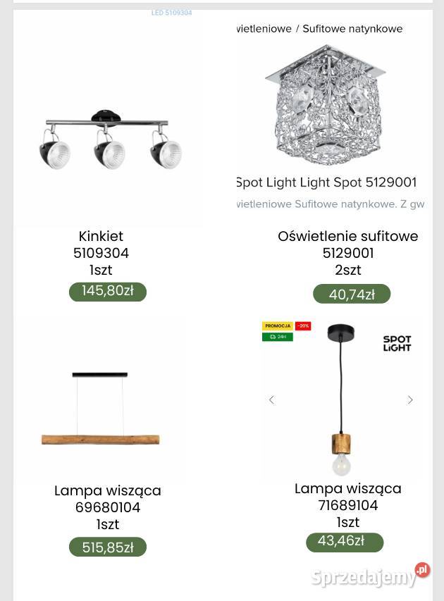 Oświetlenie firmy Spotlight Łódź