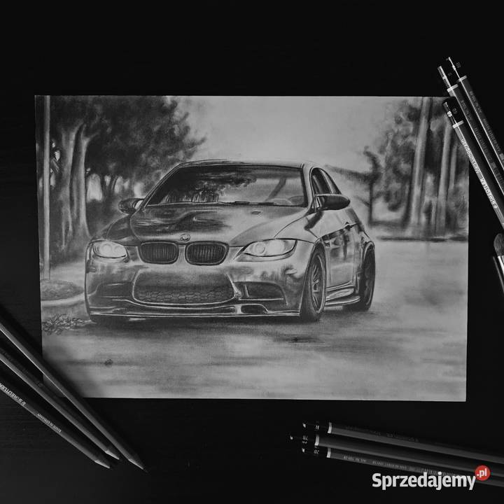 Portret rysunek ze zdjęcia na zamówienie Żółkiewka-Osada