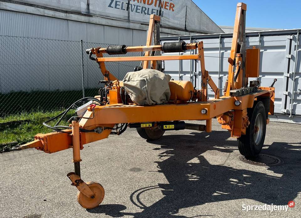 Przyczepa kablowa SANTER T6080TR 6 tonowa napęd dolnośląskie Lubin