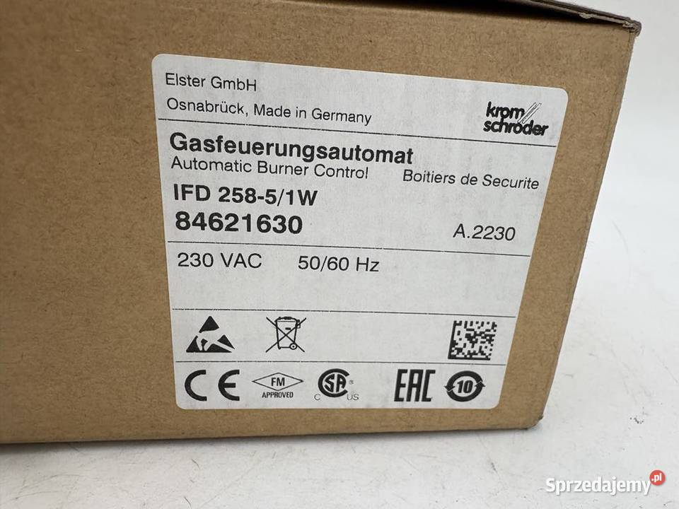 Kromschroder IFD 25851W 84621630 Automat Warszawa