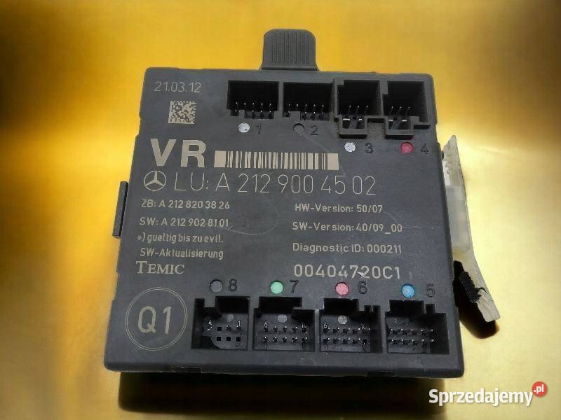 MODUŁ DRZWI PRAWY PRZÓD A2129004502 MercedesBenz