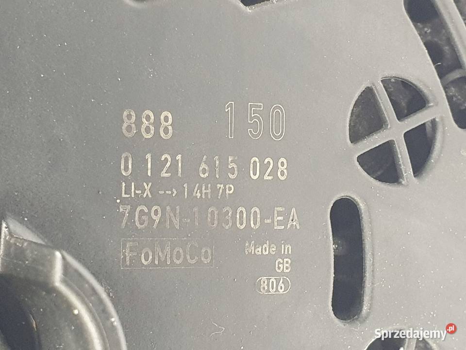 ALTERNATOR Ford Mondeo MK4 20 TDCI 0121615028 osobowe