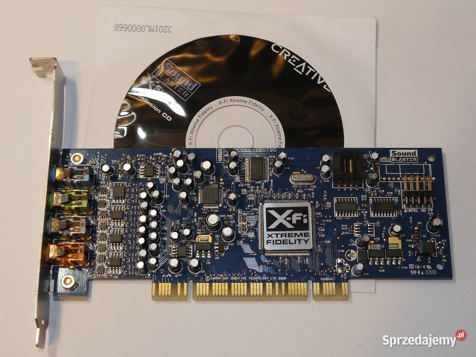 Karta dźwiękowa Creative Sound Blaster XFi pomorskie Gdańsk