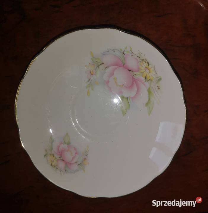 Filiżanka z talerzykiem deserowym Royal Stuart Gdańsk