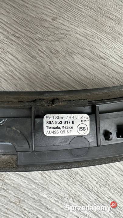 AUDI Q5 II 80A LISTWA BŁOTNIKA LEWA TYLNA LEWY Listwy i nakładki Gorzów Wielkopolski