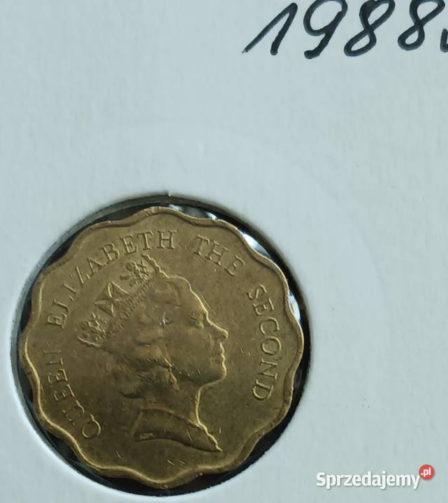 20 Cent Hong Kong 1988 r Konin