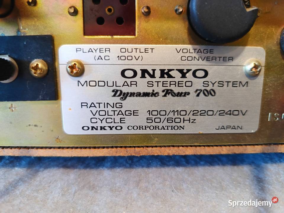 Amplituner ONKYO Dynamic Four 700 pomorskie Gdynia