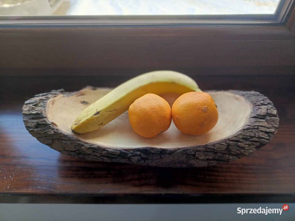 Ręcznie robiona miska drewniana Antyki, Sztuka, Kolekcje Nowy Sącz