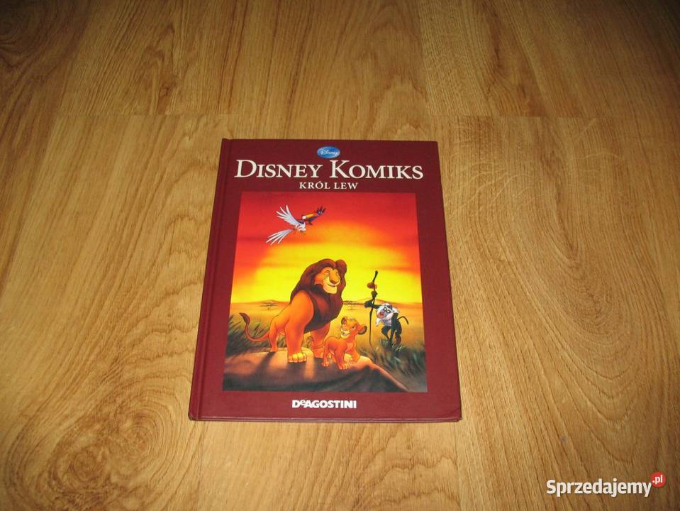 Król lew Disney komiks KOMIKS śląskie Chorzów