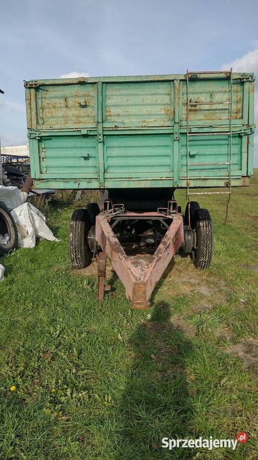 Przyczepa rolnicza wywrotka tandem 8t 2