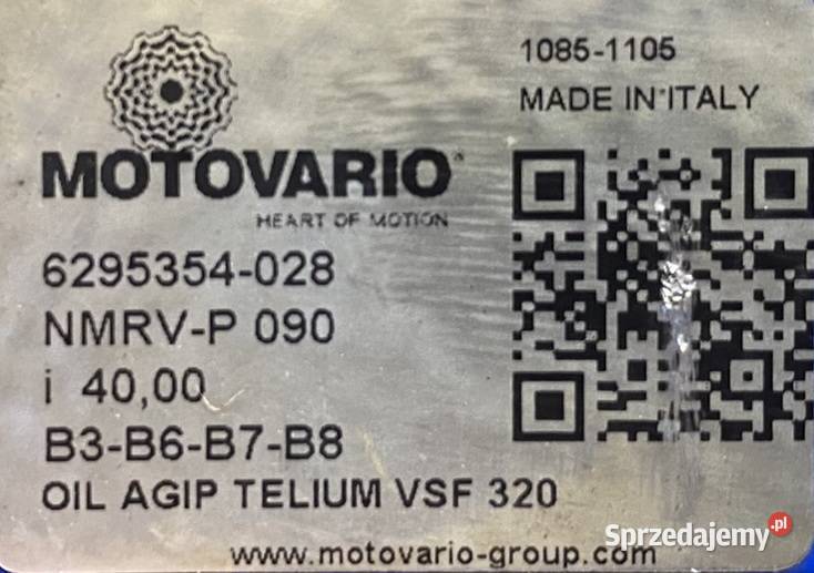 motoreduktor przekładnia 15kW 35obr Części do elektronarzędzi kujawsko-pomorskie Pigża sprzedam