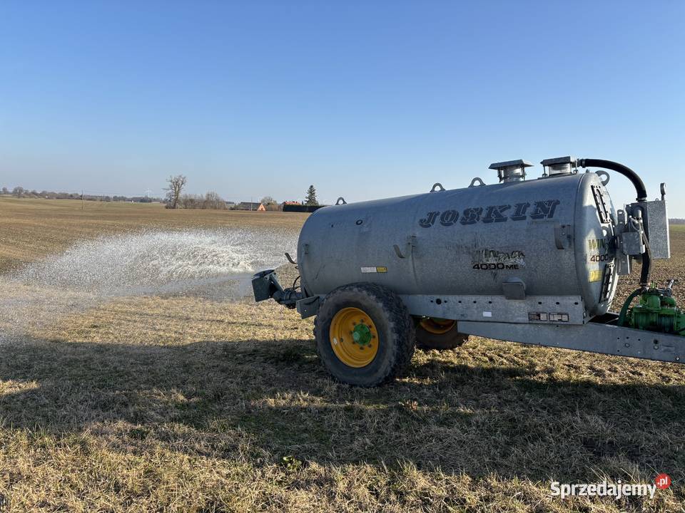 Beczkowóz Joskin 4000L Beczkowozy