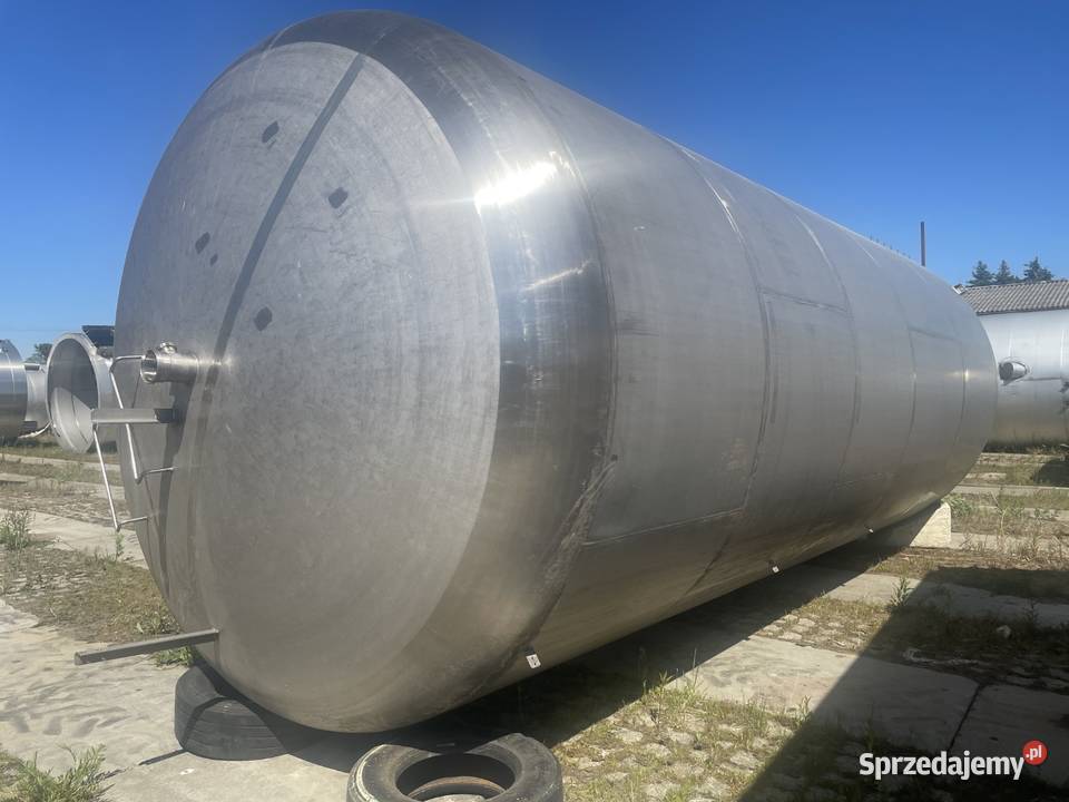Zbiornik ze stali nierdzewnej 50 000l Wtelno