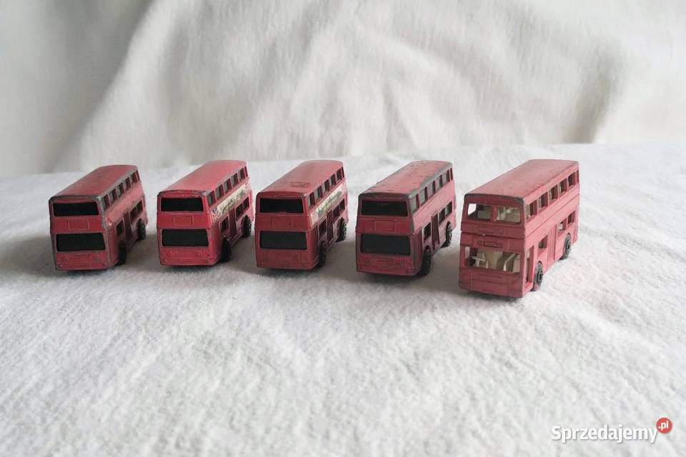 PRL Modele Angielskich Autobusów