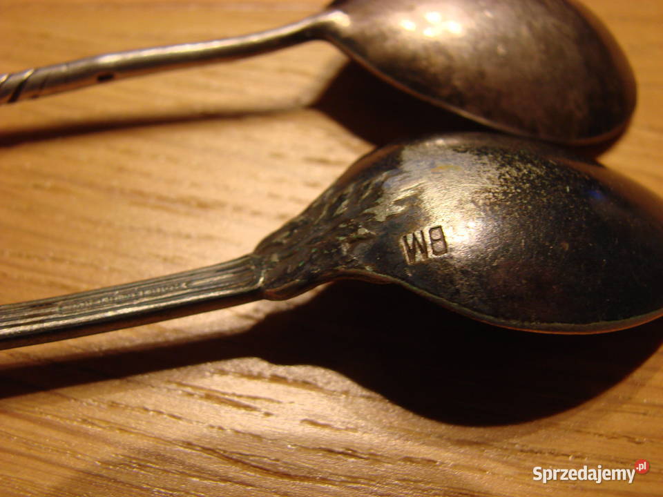 stara łyżeczka plater