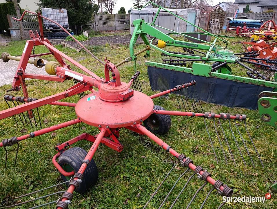 Przewracarka kuhn zgrabiarka Deutz fahr