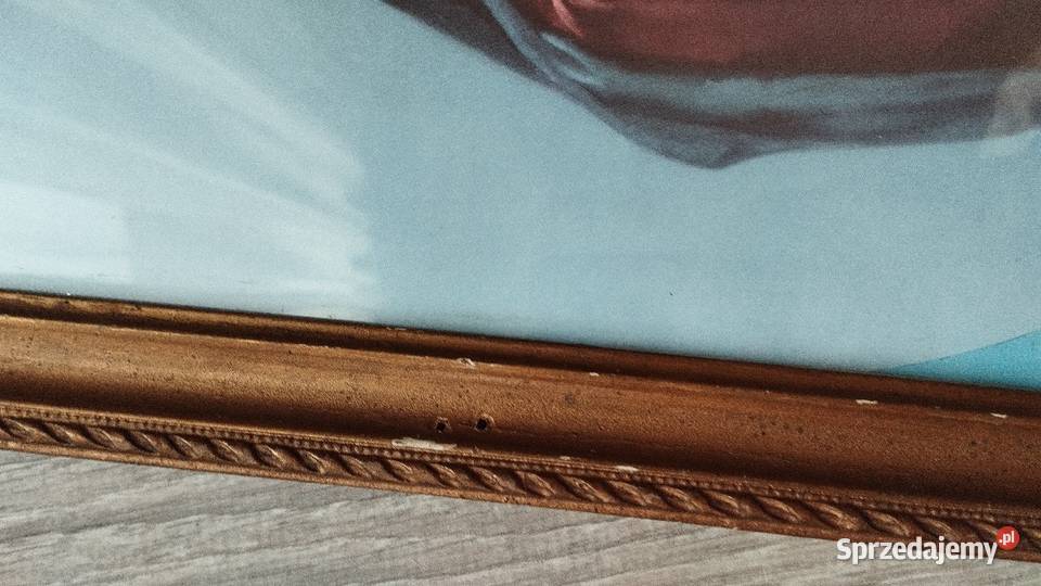 obraz najświętsze serce jezusa stary Poznań