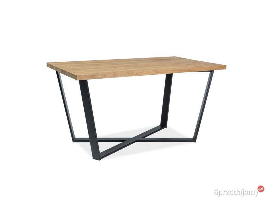 Stół Dębowy MARCELLO 4 krzesła TEXO VELVET pomorskie Gdańsk