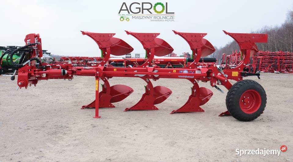 Pług obrotowy KOJA 4 skibowy 3 5 Solidny Unia nieuszkodzony Malbork